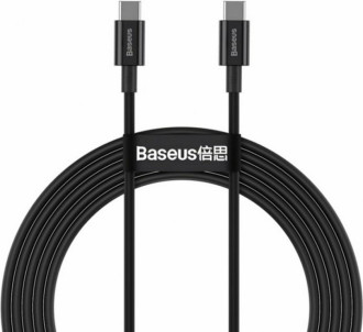 Кабель Baseus Superior Series Fast Charging Data Cable Type-C to Type-C 100W 1m Black