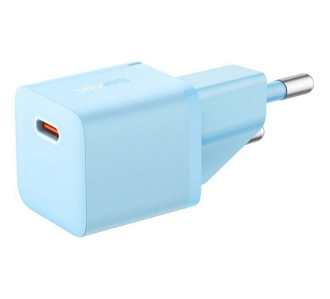 Мережевий зарядний пристрій Baseus GaN5 Fast Charger(mini) 1C 20W EU Blue