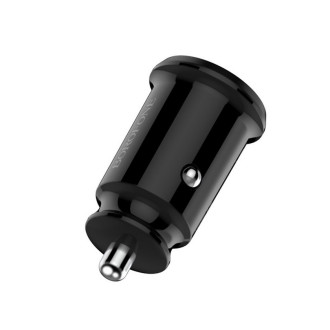 Автомобільний зарядний пристрій BOROFONE BZ8 MaxRide Dual Port Car Charger Black