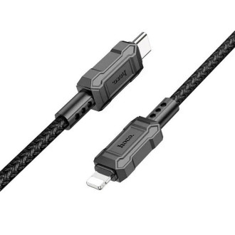 Кабель HOCO X94 Leader PD charging data cable iP Black