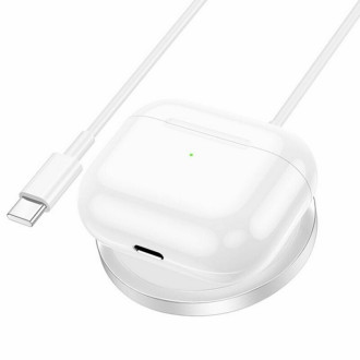 Бездротовий зарядний пристрій HOCO CW47 Original series 15W magnetic wireless fast charger White