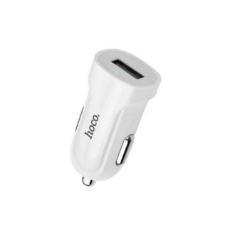 Автомобільний зарядний пристрій HOCO Z2 single-port car charger White