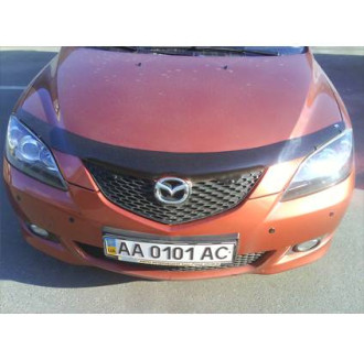 Дефлектор капоту Mazda 3 2003 - 2008 Hatchback EGR SG3746DS