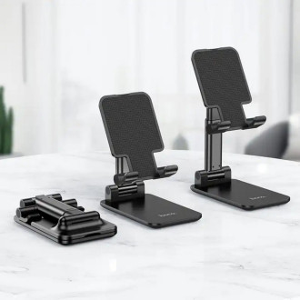 Тримач для мобільного HOCO PH29A Carry folding desktop stand Black