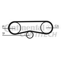 Комплект ремня ГРМ Contitech CT1018K1