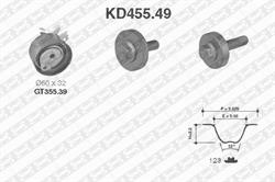 Комплект ремня ГРМ SNR KD45549