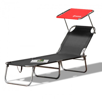 Шезлонг із козирком пляжний для пікніка "Luxury bed" 188*56*27см <AXXIS> AXXIS