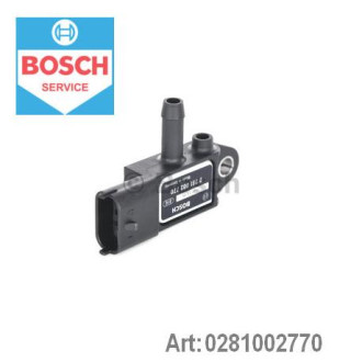 Датчик тиску впускного газопроводу  BOSCH 0281002770