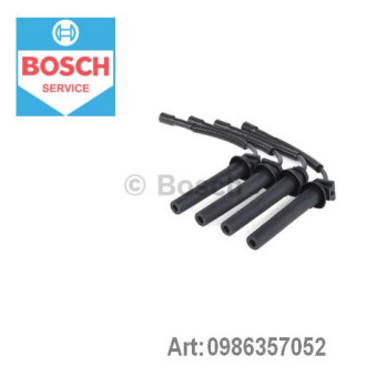 Дріт високовольтний ГАЗ 3102, 31105, Газель, Соболь (компл.)  BOSCH 0986357052