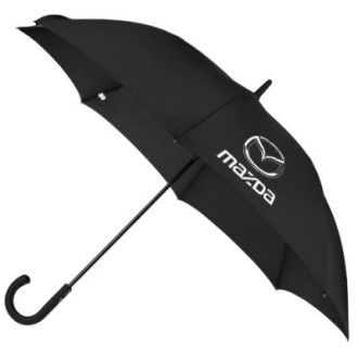 Парасолька тростина колір чорний з логотипом «Mazda» Mazda