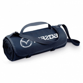 Плед для пікніку колір темно-синій з логотипом «mazda»,  Mazda