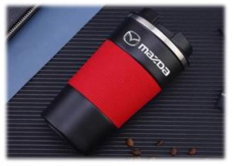 Термокружка ”Cupris” колір червоний з логотипом «Mazda» Mazda