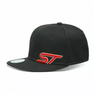 Бавовняна кепка чорного кольору Ford ST Flat FORD