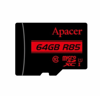 MicroSDXC (UHS-1) Apacer 64Gb class 10 R85MB/s Apacer