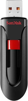 Flash SanDisk USB 2.0 Cruzer Glide 64Gb Black/Red SanDisk