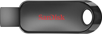 Flash SanDisk USB 2.0 Cruzer Snap 128Gb Black