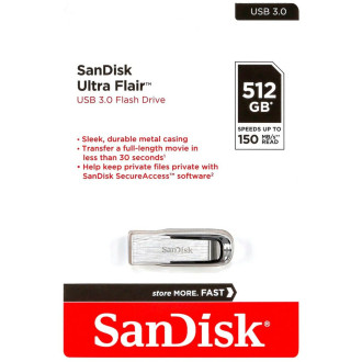 Flash SanDisk USB 3.0 Ultra Flair 512Gb