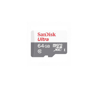 MicroSDXC (UHS-1) SanDisk Ultra 64Gb class 10 A1 (100Mb/s) (adapter SD) SanDisk