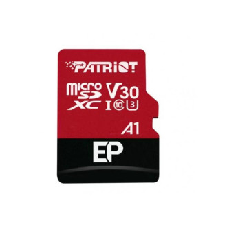 MicroSDXC (UHS-1 U3) Patriot EP Series 1Тb class 10 V30 (R-100MB/s, W-80MB/s) (adapter SD) Patriot