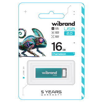 Flash Wibrand USB 2.0 Chameleon 16Gb Light blue Wibrand