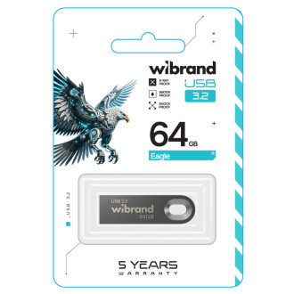 Flash Wibrand USB 3.2 Gen1 Eagle 64GB Grey Wibrand