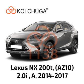 Захист двигуна Lexus  NX 200 2014-2021 Kolchuga ZiPoFlex (2.1138)
