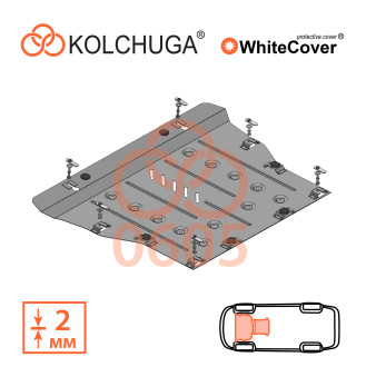 Захист двигуна Volvo XC60 2017- Kolchuga WhiteCover (4.0605)