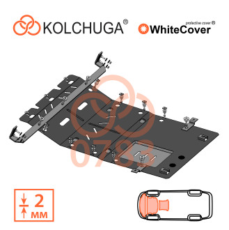 Захист двигуна CItroen Jumper 2014- Kolchuga WhiteCover (4.0783)
