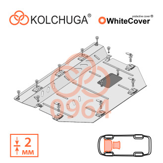 Захист двигуна Mazda CX-30 2019- Kolchuga WhiteCover (4.0964)