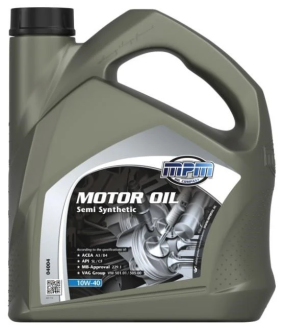 Моторна олива  Motoroil Semi Synthetic  MPM 10W-40