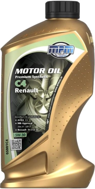 Motoroil Premium Synthetic Renault