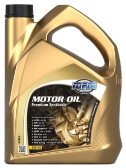 Моторна олива  Motoroil Premium Synthetic MPM 5W-40