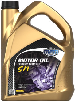 Моторна олива  Motoroil Premium Synthetic SN MPM 5W-50