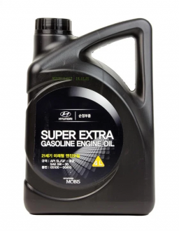 Моторна олива  Super Extra Gasoline Hyundai/KIA 5W-30