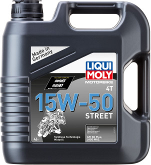 Моторна олива  Motorbike 4T Street Liqui Moly 15W-50