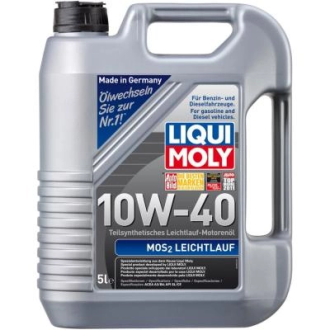 Моторна олива  MOS2LEICHTLAUF Liqui Moly 10W-40