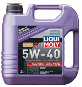 Моторна олива  Synthoil High Tech Liqui Moly 5W-40