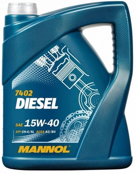 Моторна олива  DIESEL Mannol 15W-40