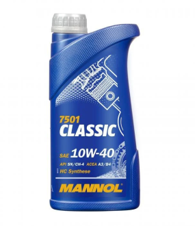 Моторна олива  CLASSIC HC Synthese engine oil Mannol 10W-40