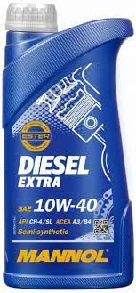 Моторна олива  DIESEL EXTRA Mannol 10W-40