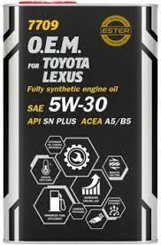 Моторна олива  7709 O.E.M. for Toyota Lexus Mannol 5W-30