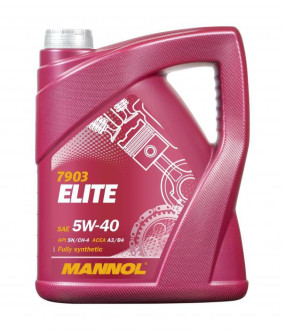 Моторна олива  ELITE Mannol 5W-40