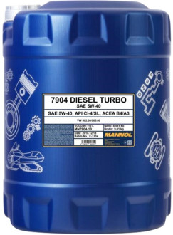 Моторна олива  DIESEL TURBO Mannol 5W-40