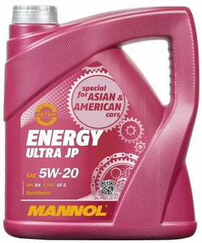 Моторна олива  ENERGY ULTRA JP Mannol 5W-20