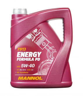 Моторна олива  ENERGY FORMULA PD Mannol 5W-40