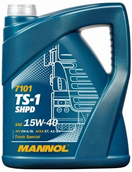 Моторна олива  TS-1 SHPD Mannol 15W-40