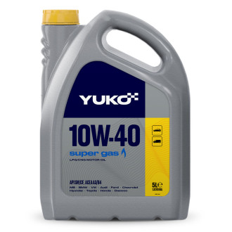 Моторна олива  SUPER GAS  YUKO 10W-40