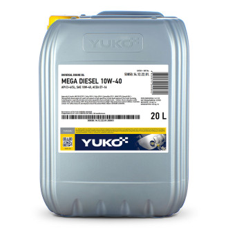 Моторна олива  MEGA DIESEL  YUKO 10W-40