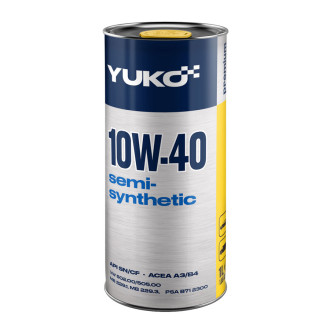 Моторна олива  SEMISYNTHETIC YUKO 10W-40