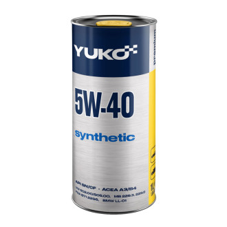 Моторна олива  SYNTHETIC  YUKO 5W-40